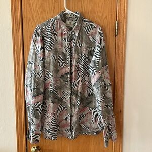 L scotch & soda 100% linen shirt